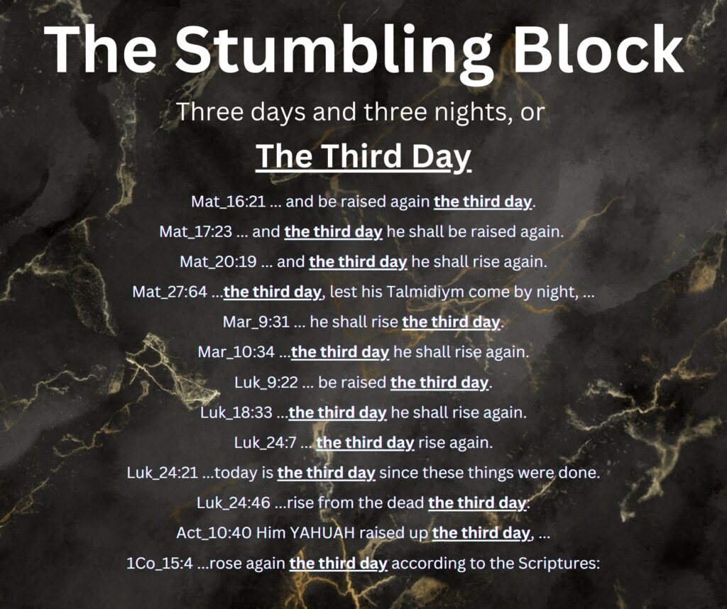 stumbling block